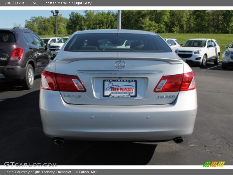 Tungsten Metallic / Light Gray 2008 Lexus ES 350