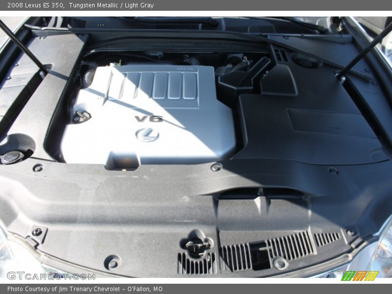 Tungsten Metallic / Light Gray 2008 Lexus ES 350
