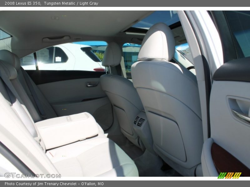 Tungsten Metallic / Light Gray 2008 Lexus ES 350