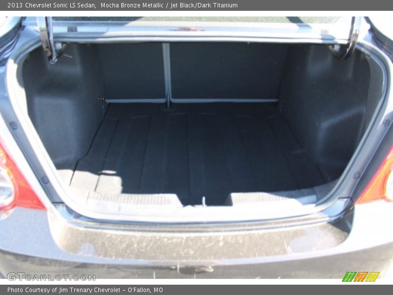 Mocha Bronze Metallic / Jet Black/Dark Titanium 2013 Chevrolet Sonic LS Sedan