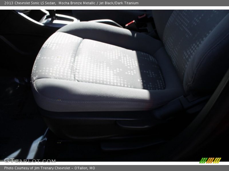 Mocha Bronze Metallic / Jet Black/Dark Titanium 2013 Chevrolet Sonic LS Sedan