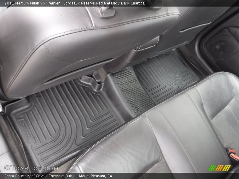 Bordeaux Reserve Red Metallic / Dark Charcoal 2011 Mercury Milan V6 Premier