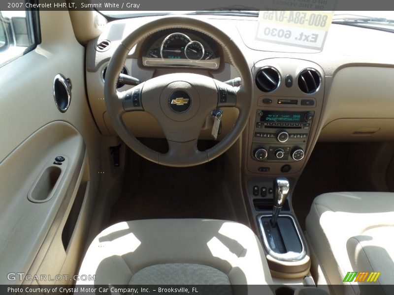 Summit White / Gray 2007 Chevrolet HHR LT