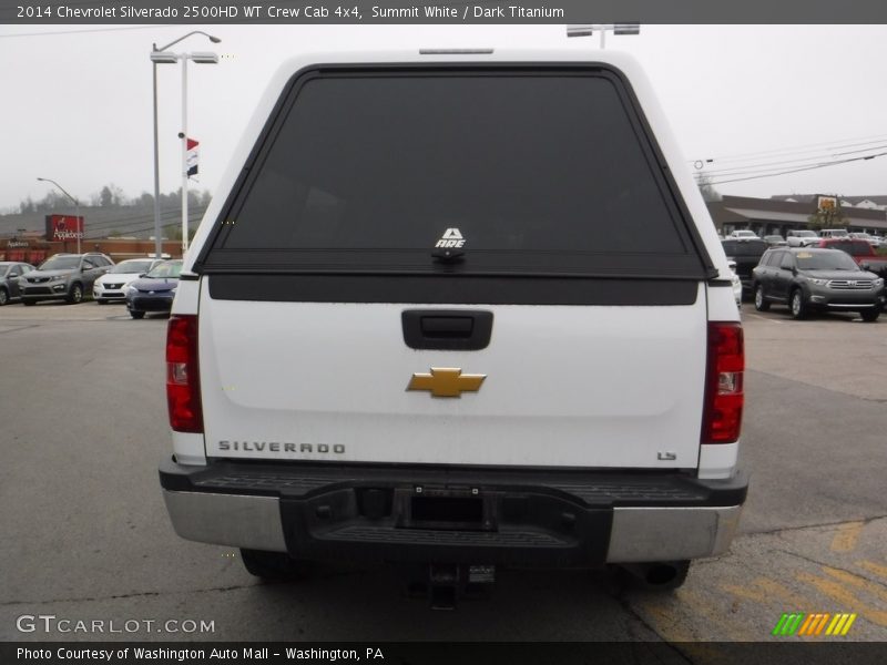 Summit White / Dark Titanium 2014 Chevrolet Silverado 2500HD WT Crew Cab 4x4