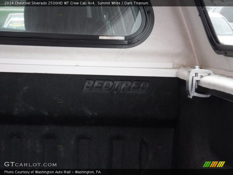 Summit White / Dark Titanium 2014 Chevrolet Silverado 2500HD WT Crew Cab 4x4