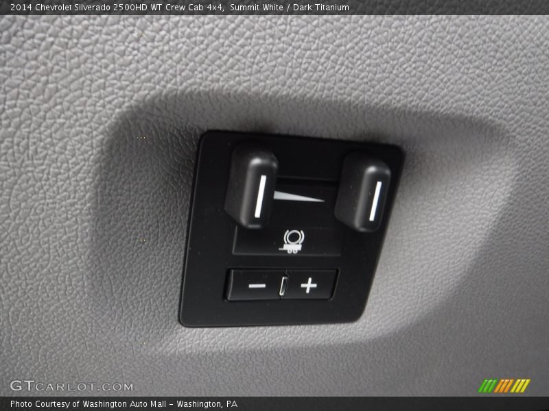 Summit White / Dark Titanium 2014 Chevrolet Silverado 2500HD WT Crew Cab 4x4