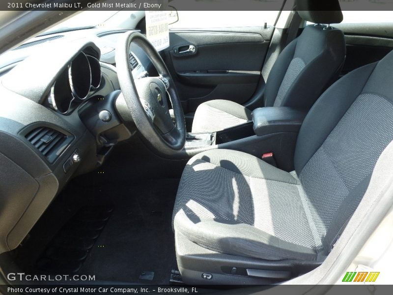 Gold Mist Metallic / Ebony 2011 Chevrolet Malibu LT