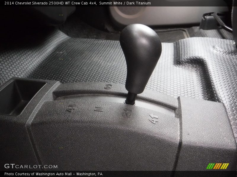 Summit White / Dark Titanium 2014 Chevrolet Silverado 2500HD WT Crew Cab 4x4