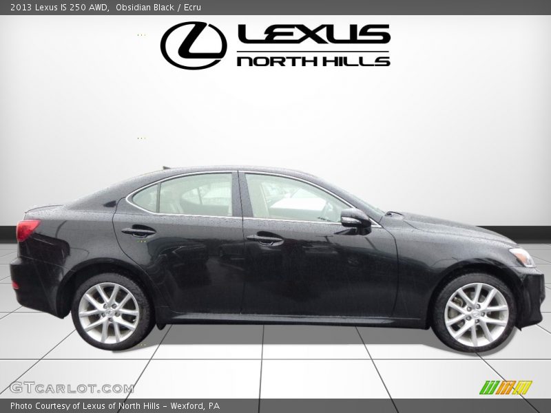 Obsidian Black / Ecru 2013 Lexus IS 250 AWD