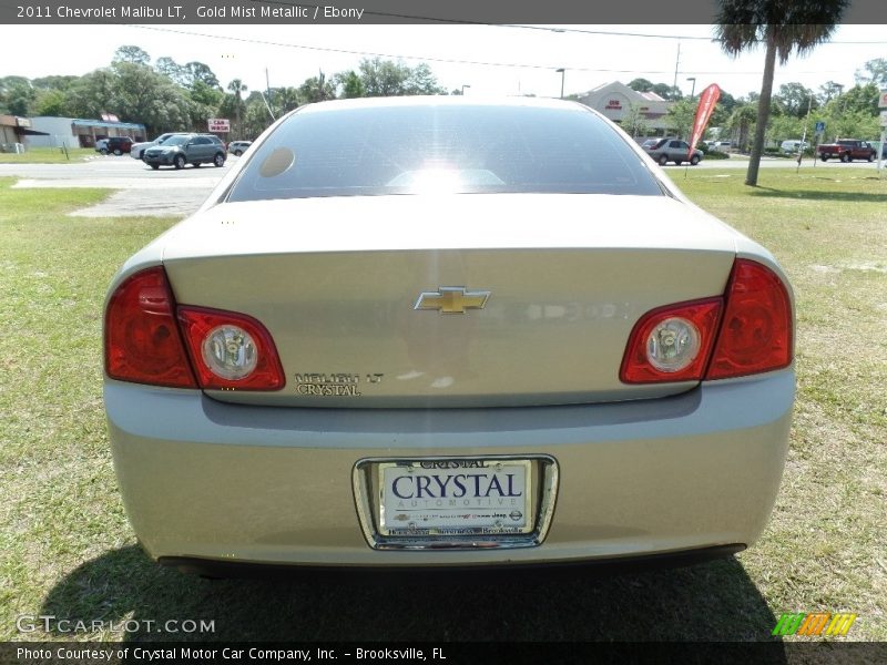 Gold Mist Metallic / Ebony 2011 Chevrolet Malibu LT