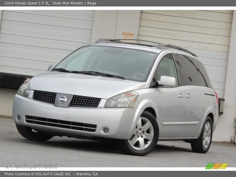 Silver Mist Metallic / Beige 2004 Nissan Quest 3.5 SL