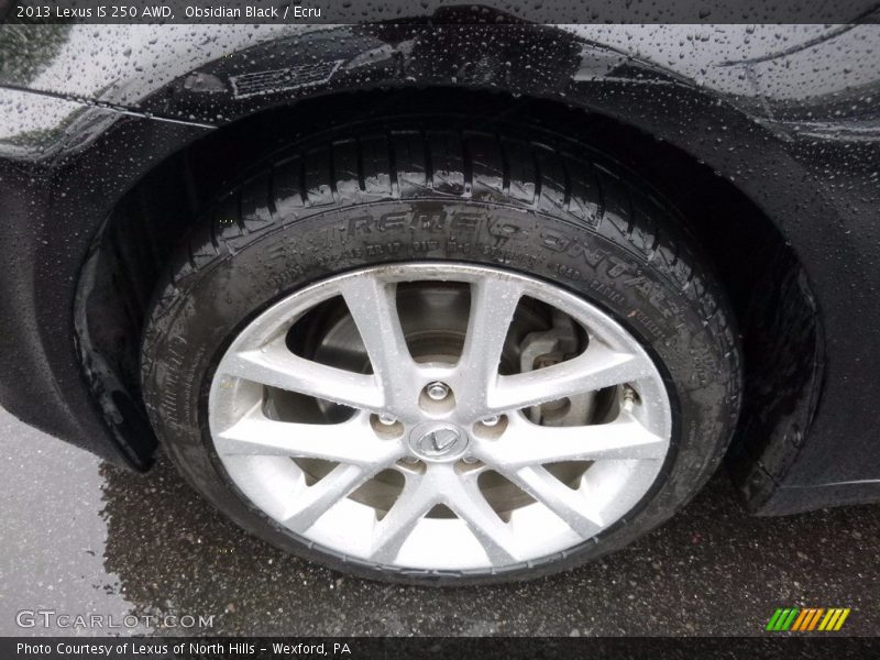 Obsidian Black / Ecru 2013 Lexus IS 250 AWD