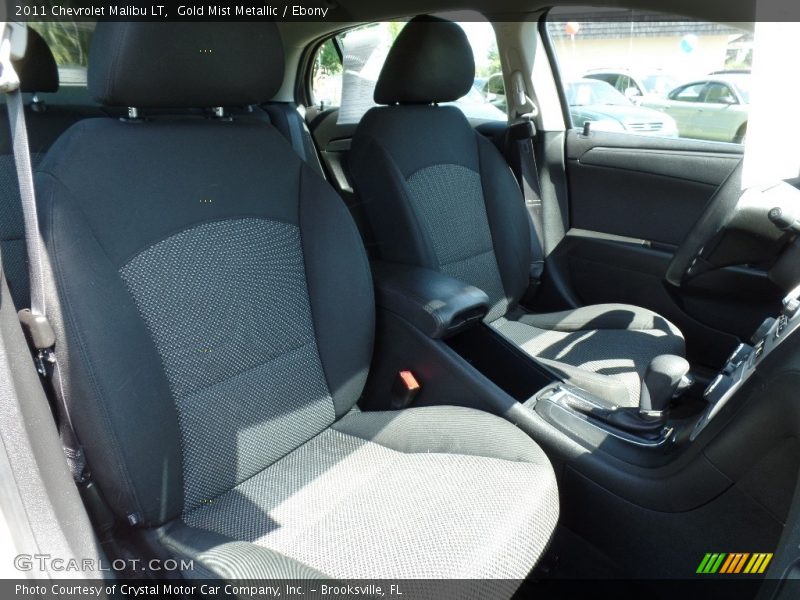 Gold Mist Metallic / Ebony 2011 Chevrolet Malibu LT