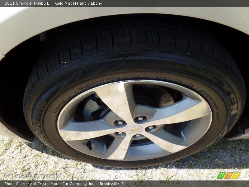 Gold Mist Metallic / Ebony 2011 Chevrolet Malibu LT