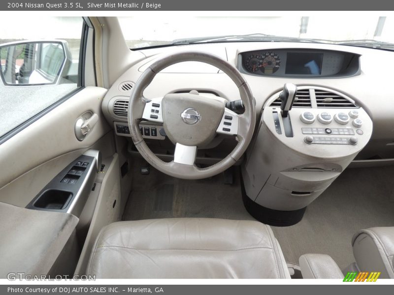 Silver Mist Metallic / Beige 2004 Nissan Quest 3.5 SL