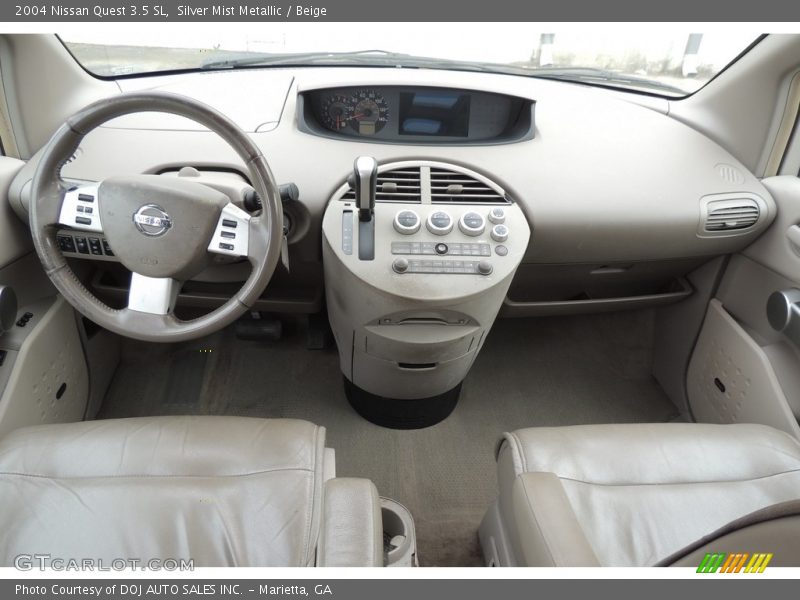 Silver Mist Metallic / Beige 2004 Nissan Quest 3.5 SL