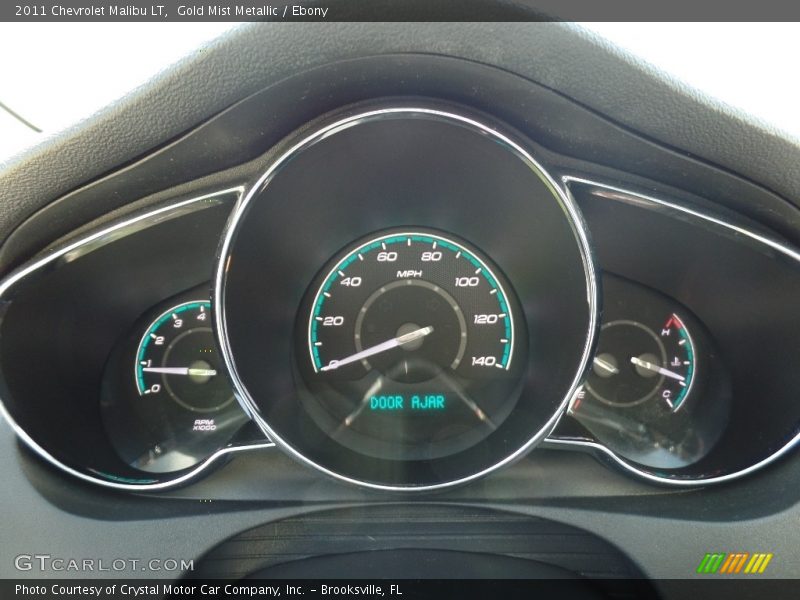 Gold Mist Metallic / Ebony 2011 Chevrolet Malibu LT
