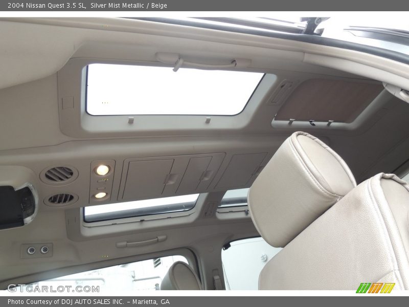 Silver Mist Metallic / Beige 2004 Nissan Quest 3.5 SL