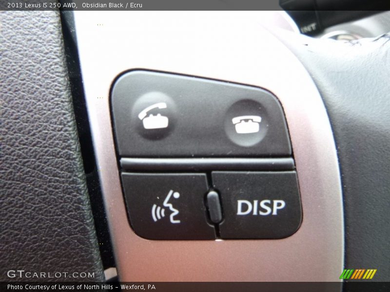 Obsidian Black / Ecru 2013 Lexus IS 250 AWD