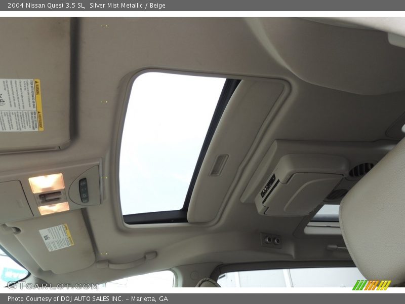 Silver Mist Metallic / Beige 2004 Nissan Quest 3.5 SL