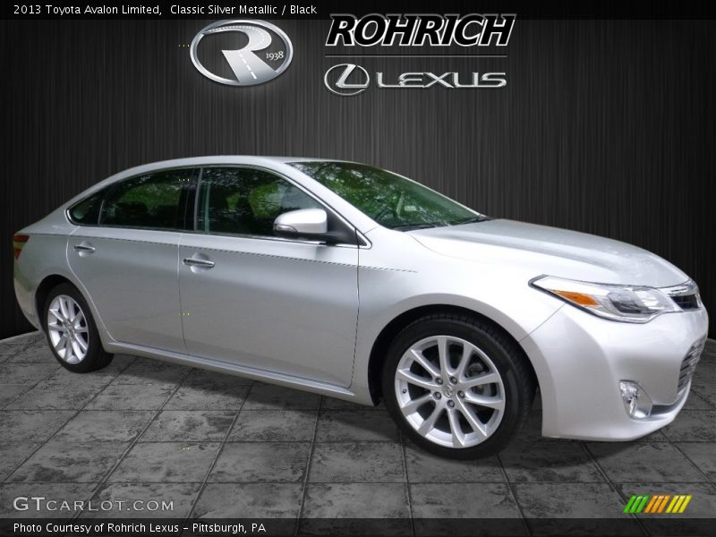 Classic Silver Metallic / Black 2013 Toyota Avalon Limited