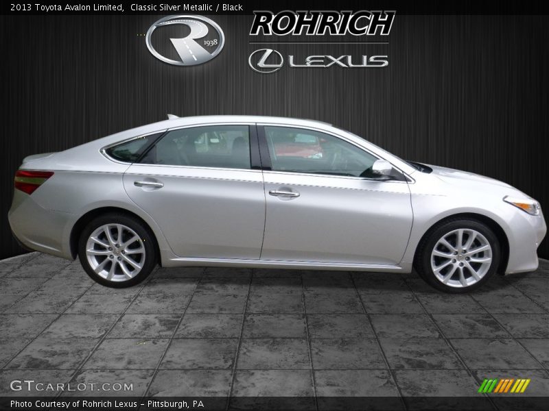 Classic Silver Metallic / Black 2013 Toyota Avalon Limited