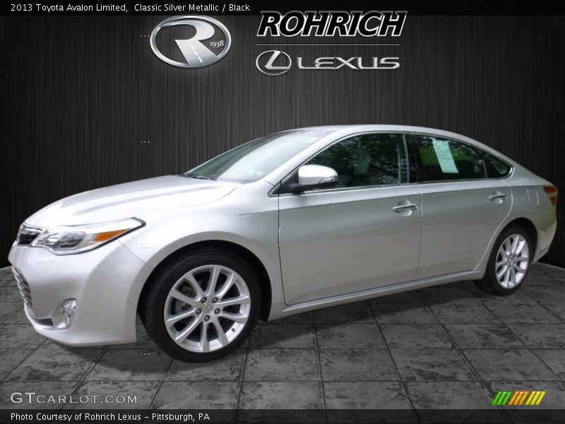 Classic Silver Metallic / Black 2013 Toyota Avalon Limited