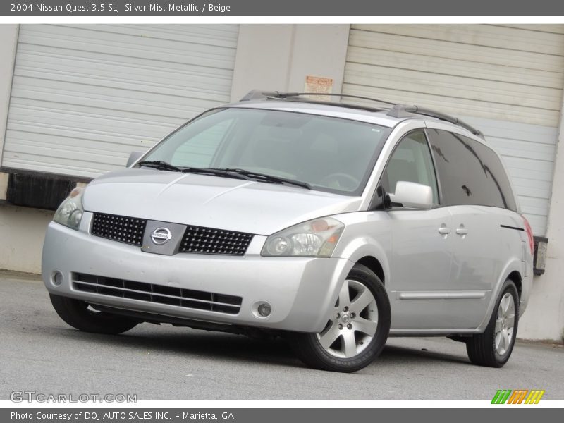 Silver Mist Metallic / Beige 2004 Nissan Quest 3.5 SL