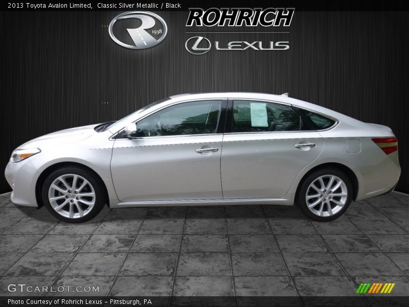 Classic Silver Metallic / Black 2013 Toyota Avalon Limited