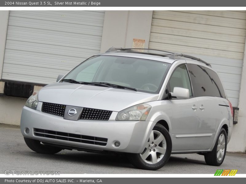 Silver Mist Metallic / Beige 2004 Nissan Quest 3.5 SL