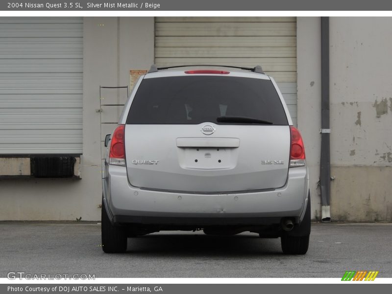Silver Mist Metallic / Beige 2004 Nissan Quest 3.5 SL