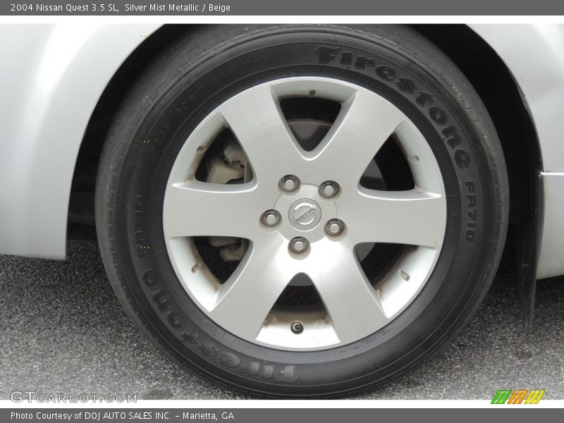 Silver Mist Metallic / Beige 2004 Nissan Quest 3.5 SL