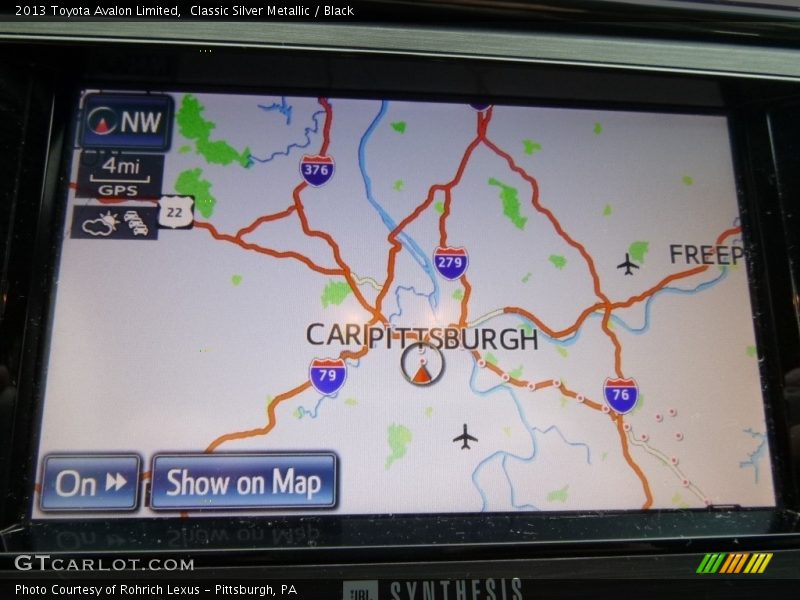 Classic Silver Metallic / Black 2013 Toyota Avalon Limited