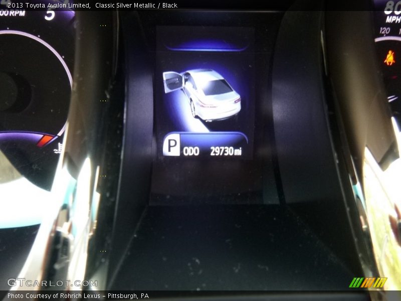Classic Silver Metallic / Black 2013 Toyota Avalon Limited