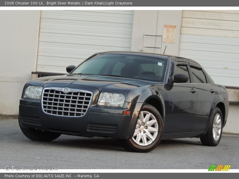 Bright Silver Metallic / Dark Khaki/Light Graystone 2008 Chrysler 300 LX