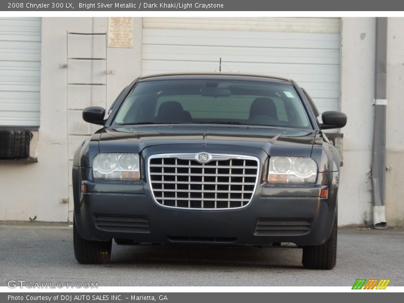 Bright Silver Metallic / Dark Khaki/Light Graystone 2008 Chrysler 300 LX