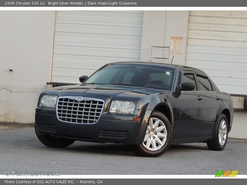 Bright Silver Metallic / Dark Khaki/Light Graystone 2008 Chrysler 300 LX