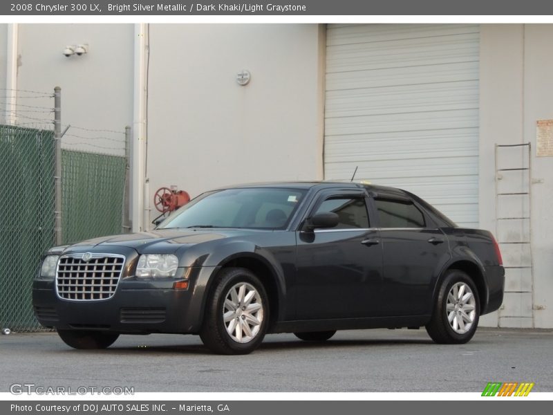 Bright Silver Metallic / Dark Khaki/Light Graystone 2008 Chrysler 300 LX