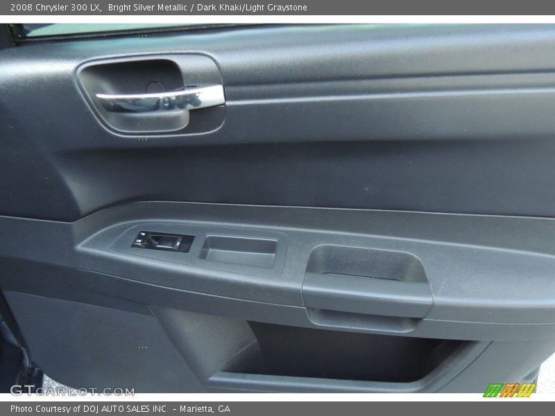 Bright Silver Metallic / Dark Khaki/Light Graystone 2008 Chrysler 300 LX