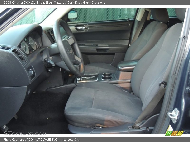Bright Silver Metallic / Dark Khaki/Light Graystone 2008 Chrysler 300 LX