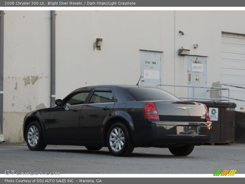 Bright Silver Metallic / Dark Khaki/Light Graystone 2008 Chrysler 300 LX