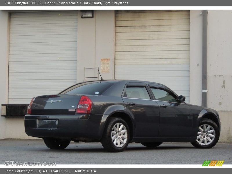 Bright Silver Metallic / Dark Khaki/Light Graystone 2008 Chrysler 300 LX