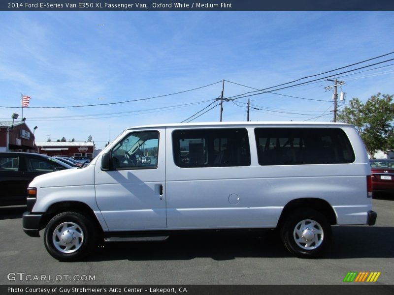 Oxford White / Medium Flint 2014 Ford E-Series Van E350 XL Passenger Van