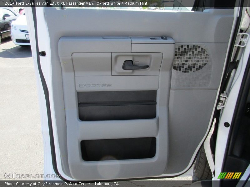Oxford White / Medium Flint 2014 Ford E-Series Van E350 XL Passenger Van