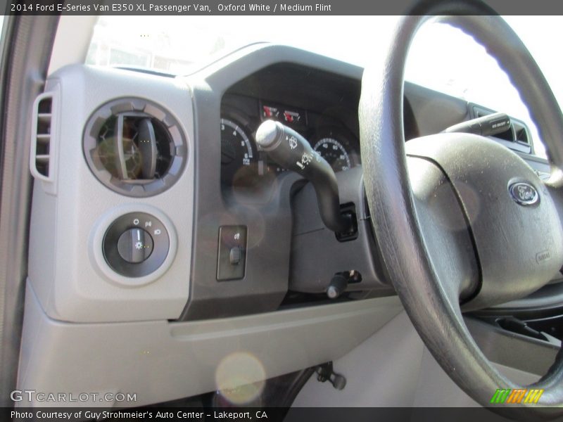 Oxford White / Medium Flint 2014 Ford E-Series Van E350 XL Passenger Van