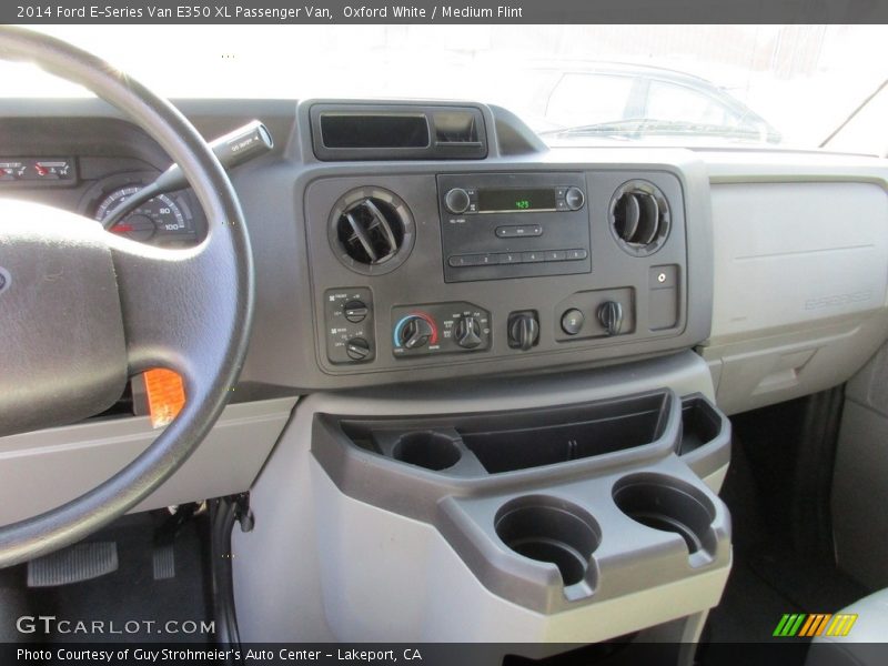 Oxford White / Medium Flint 2014 Ford E-Series Van E350 XL Passenger Van