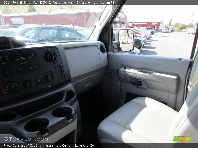 Oxford White / Medium Flint 2014 Ford E-Series Van E350 XL Passenger Van