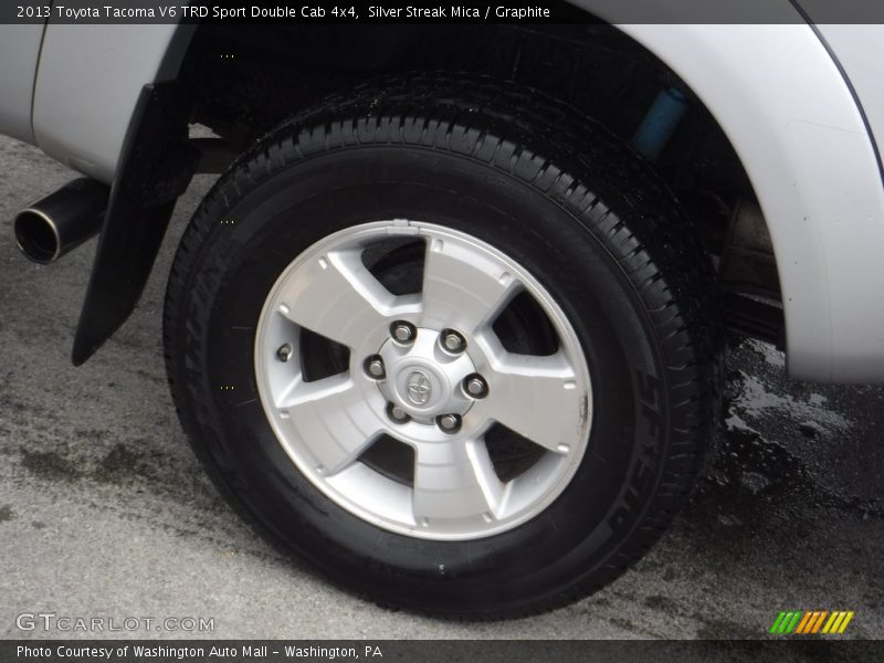 Silver Streak Mica / Graphite 2013 Toyota Tacoma V6 TRD Sport Double Cab 4x4