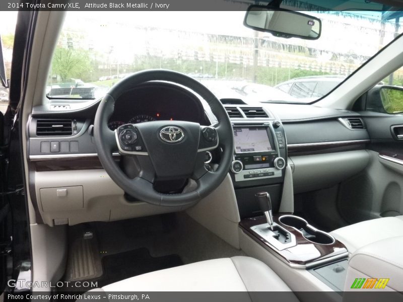 Attitude Black Metallic / Ivory 2014 Toyota Camry XLE