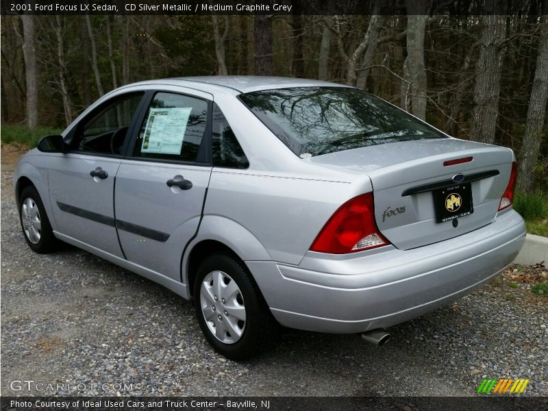 CD Silver Metallic / Medium Graphite Grey 2001 Ford Focus LX Sedan